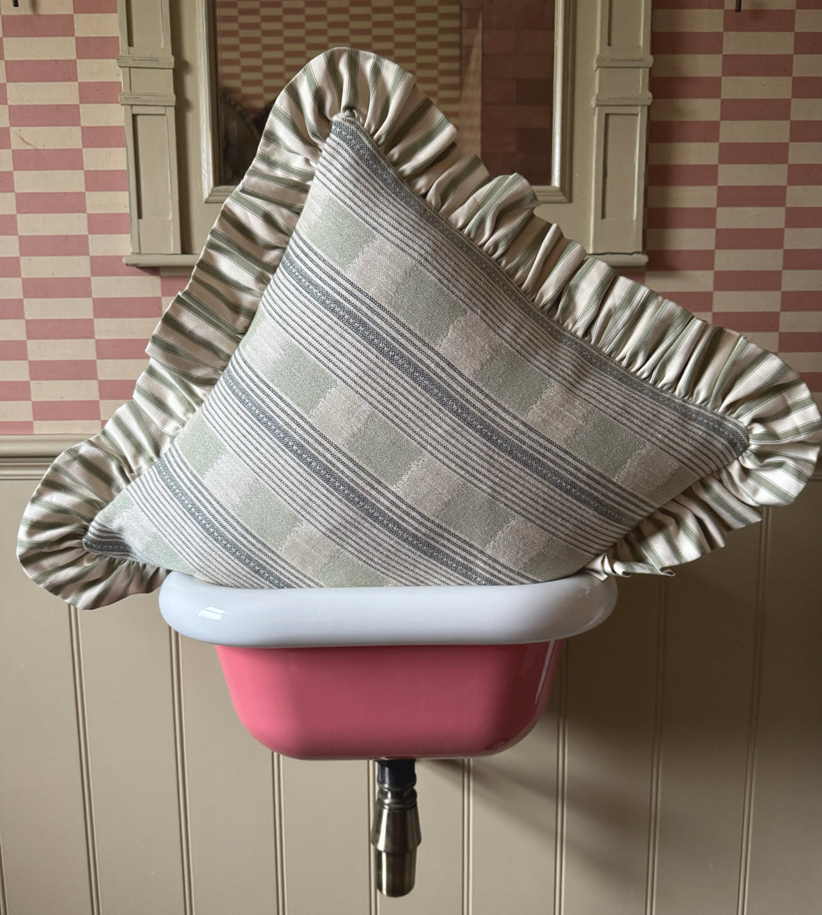 Christopher Farr x Sage Ruffle