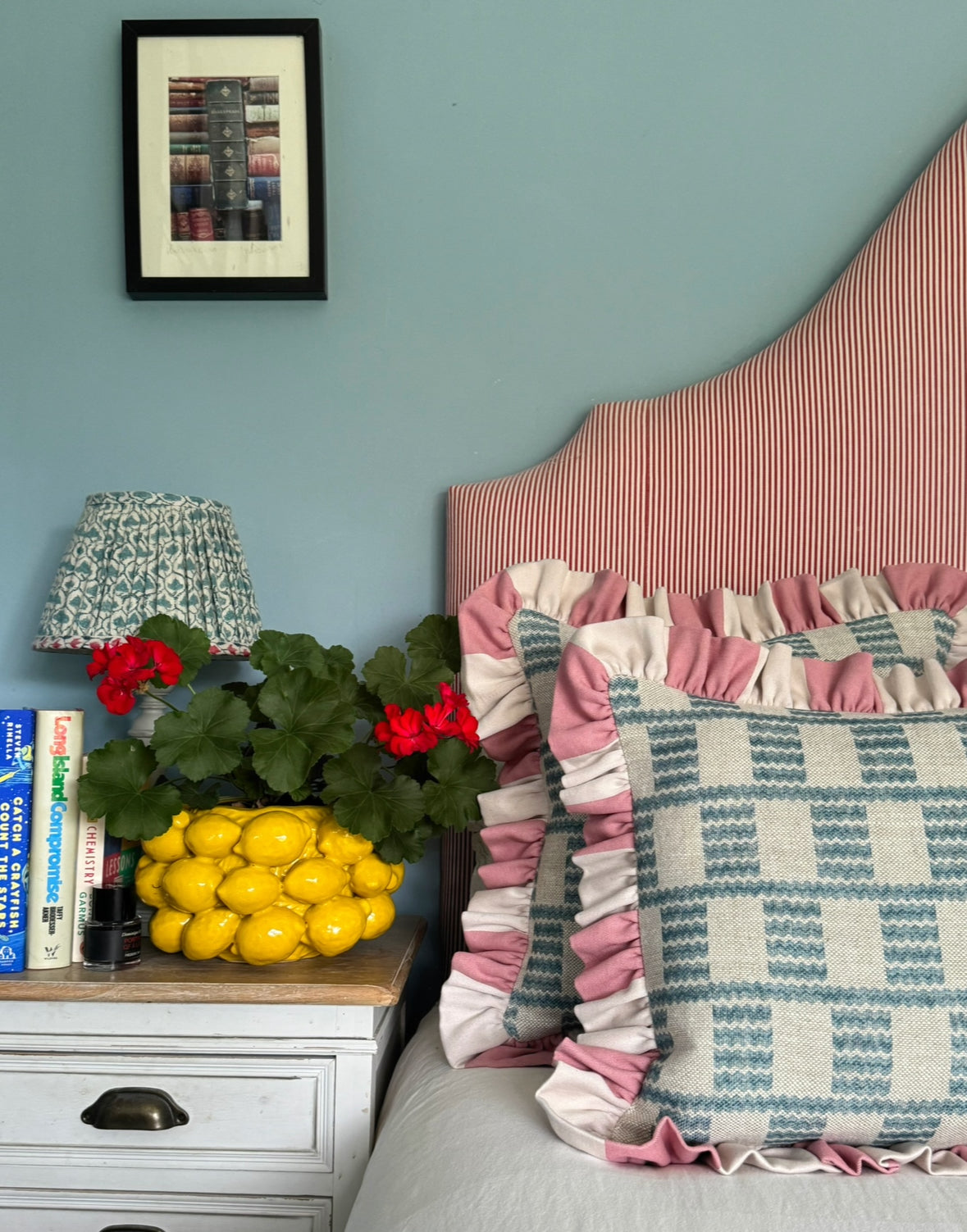 Blue Fermoie x Pink Stripe