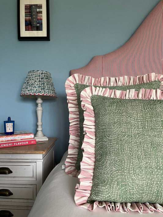 Fermoie x Pink Stripe Ruffle